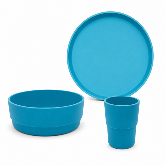 BUNDLE - The Feeding Starter Set (3 Pieces) – Blue