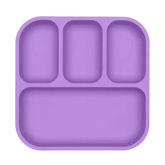 purple bento plate seconds