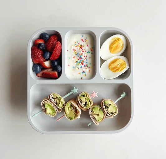 BUNDLE- Complete Mealtime Collection (7 Pieces) – Grey