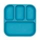 bento plate front on view in blue