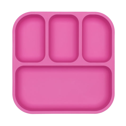 pink bento plate front on