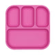 pink bento plate front on