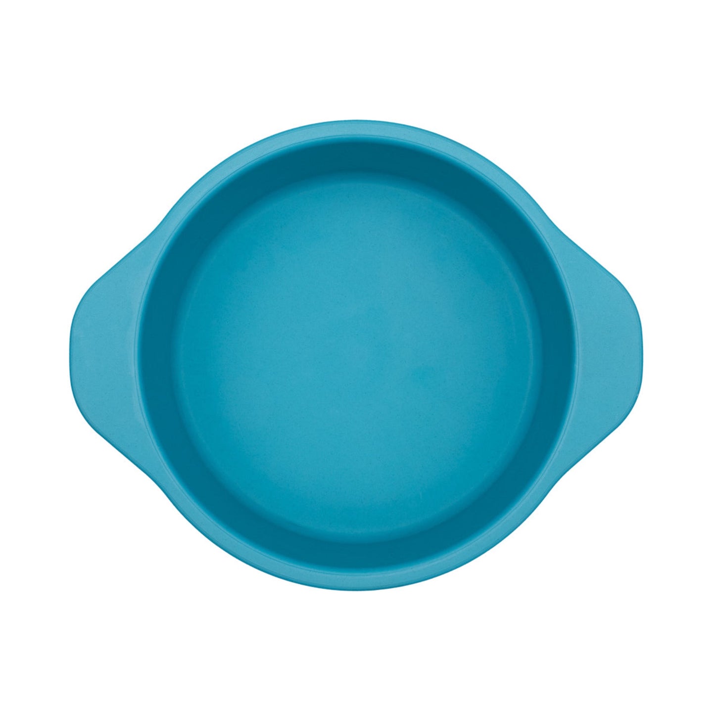 bamboo plant-based snack bowl in blue front on