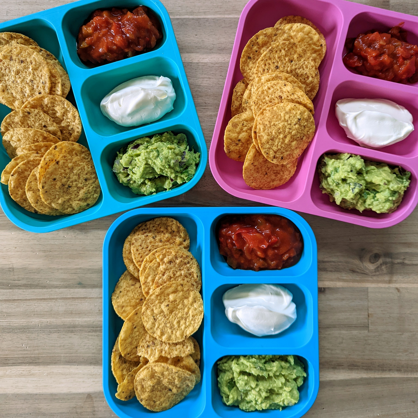 Plant-Based Bento Plate - Pink (22x21cm)