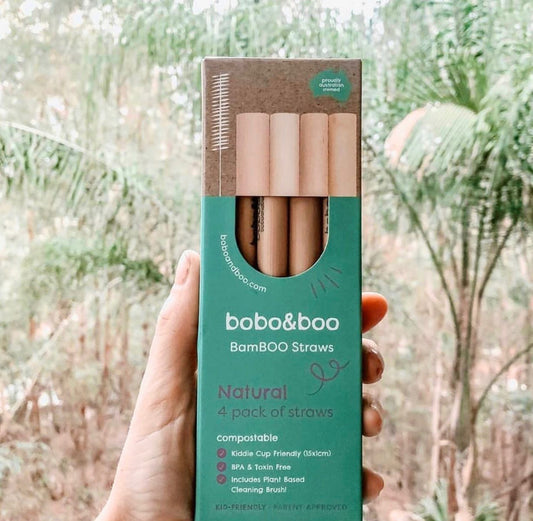 Celebrate Plastic Free July with our bamboo straws