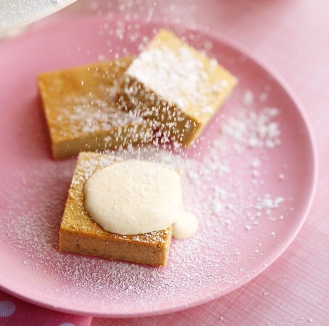 White Chocolate Brownie With Hidden Zucchini