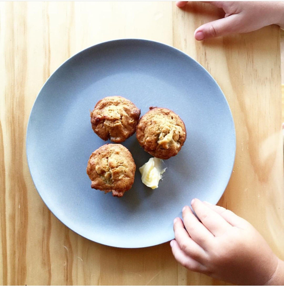 Banana And Honey Muffins