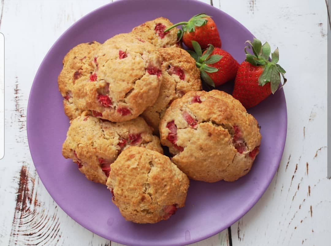 Strawberry Oat Cookies Bobo&boo