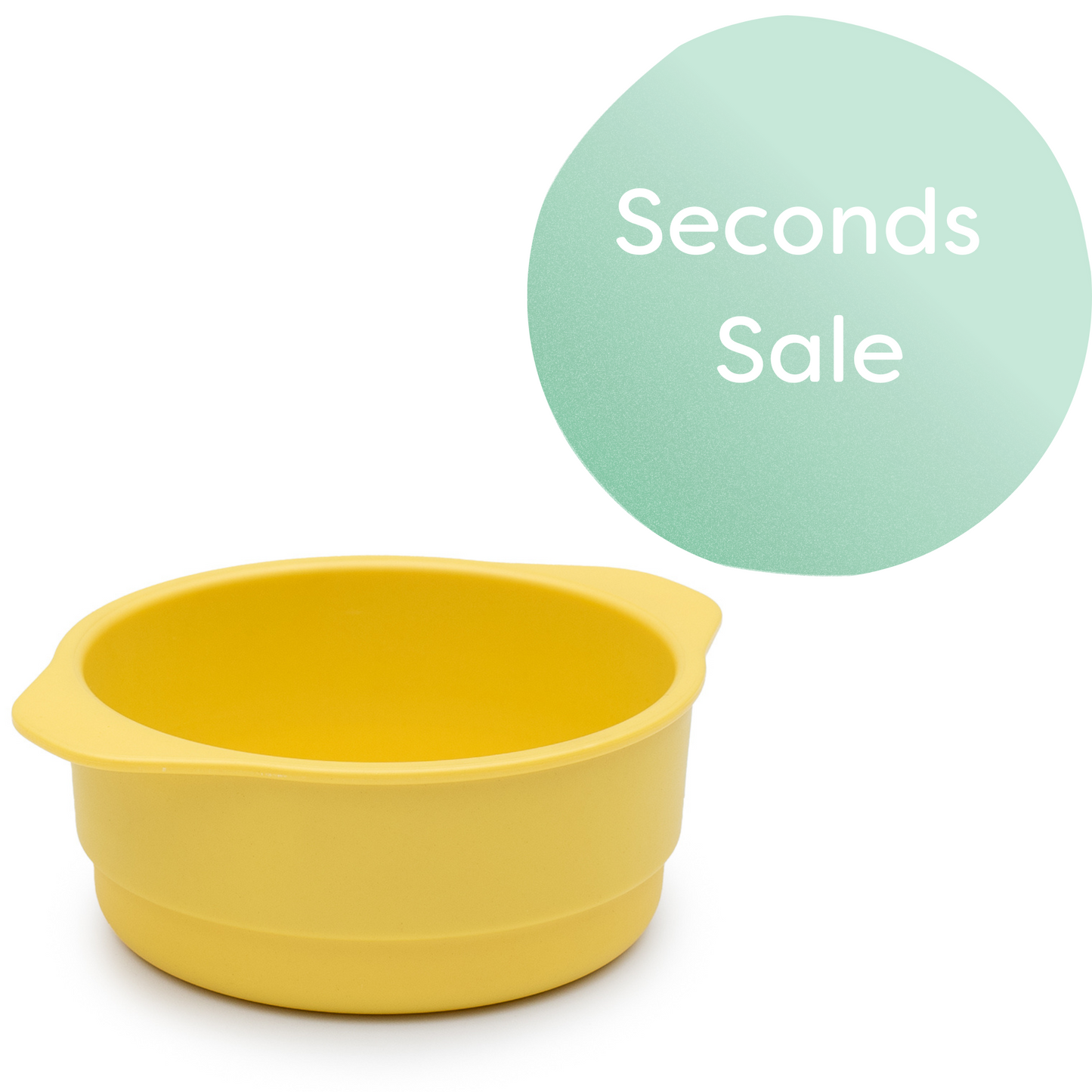 bobo&boo Plant-Based Snack Bowls - Yellow *Seconds Sale*