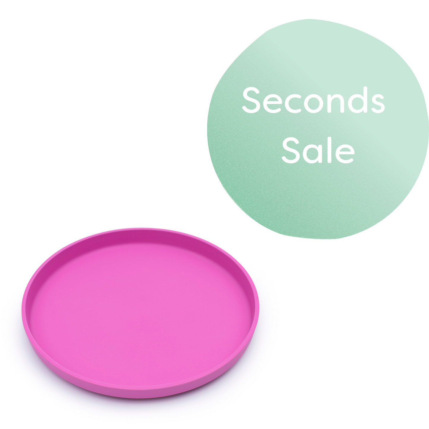 Plant-Based Plates (20cm) - Individual - Pink *Seconds Sale*