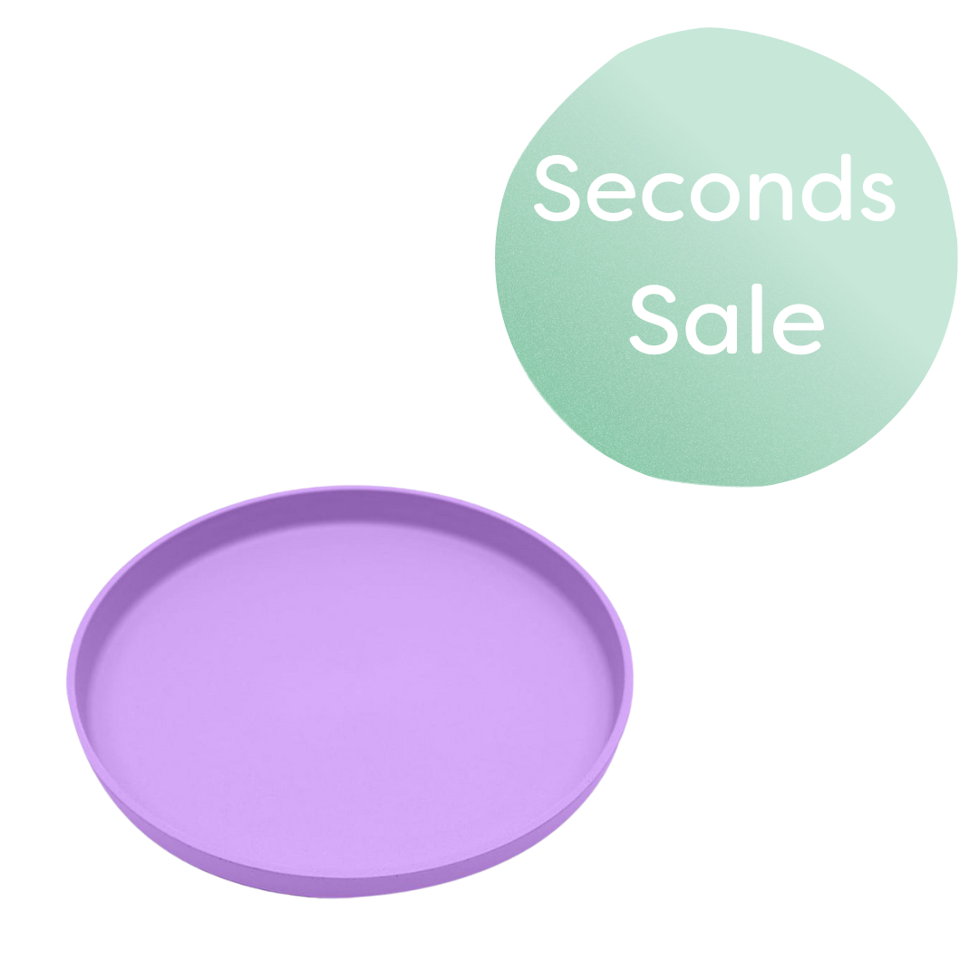 Plant-Based Plate - Purple (19cm) *Seconds Sale*