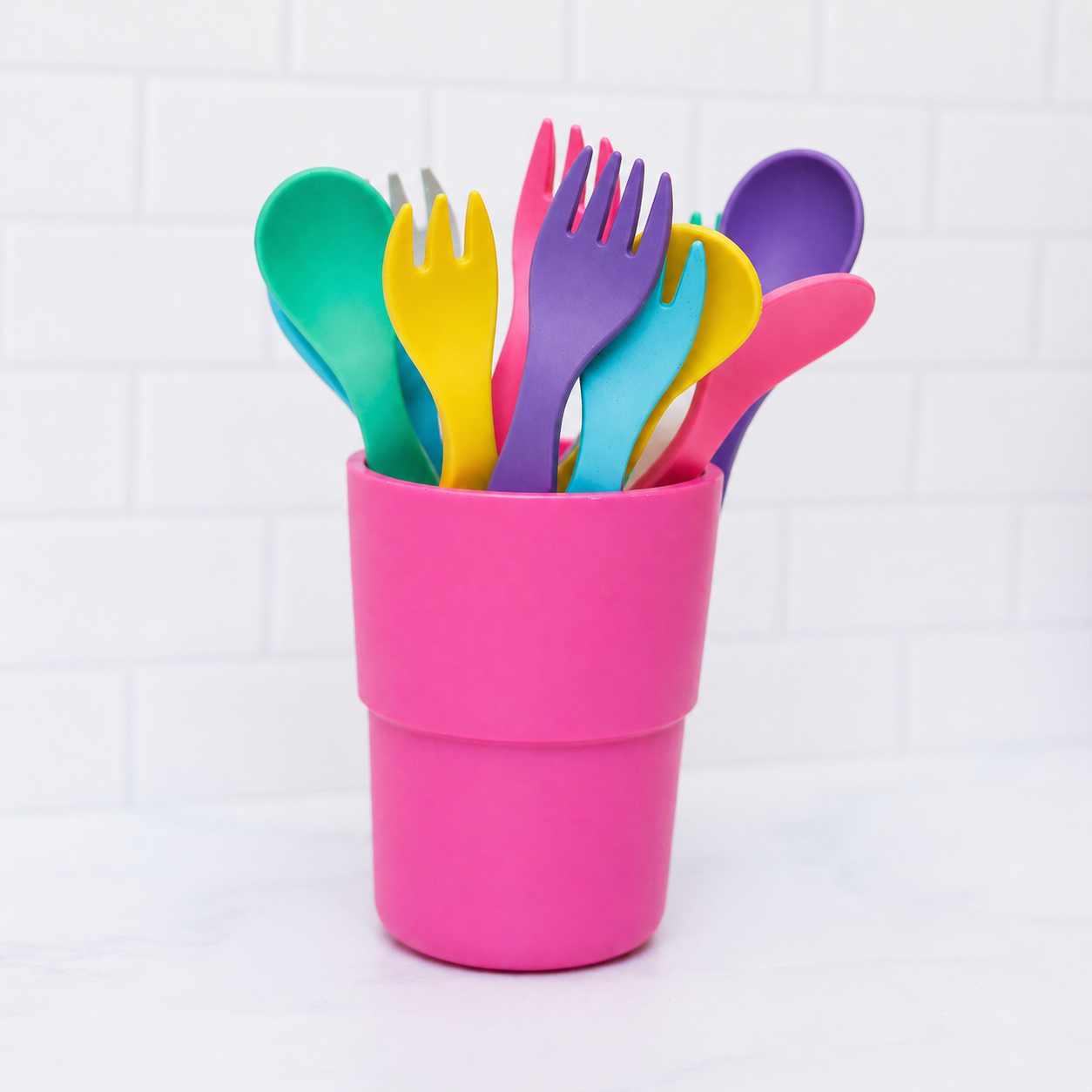 Plant-Based Cutlery Set - Purple (13cm) (PRE ORDER)