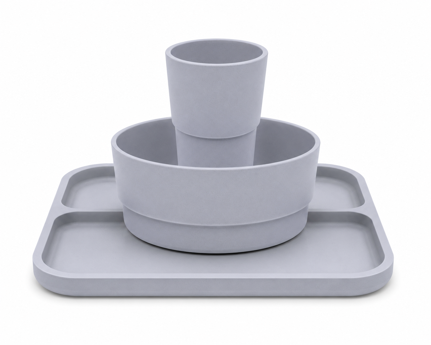BUNDLE - Feeding Bento Set (3 Pieces) - Grey