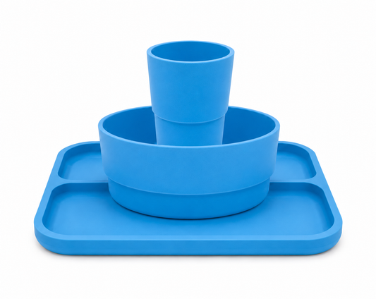 BUNDLE - Feeding Bento Set (3 Pieces) - Blue
