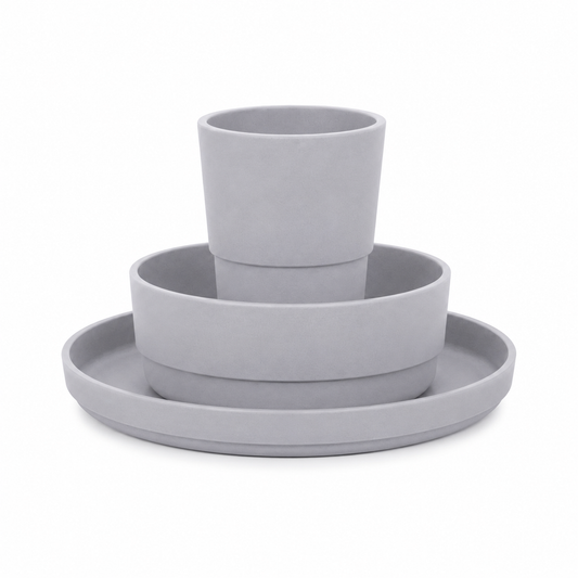 BUNDLE - The Feeding Starter Set (3 Pieces) – Grey