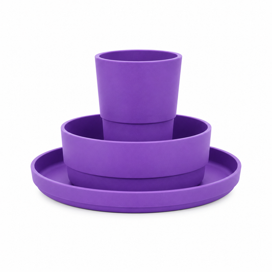 BUNDLE - The Feeding Starter Set (3 Pieces)  – Purple