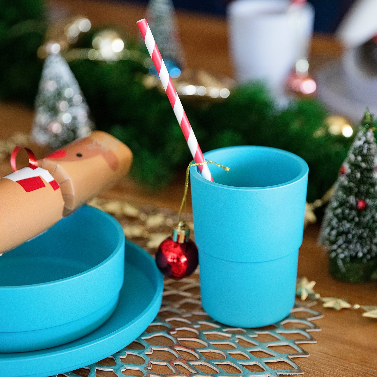 BUNDLE- Complete Mealtime Collection (7 Pieces) – Blue