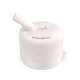 Universal Silicone Cup Lid - Sip & Straw (White)
