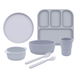 BUNDLE- Complete Mealtime Collection – Grey