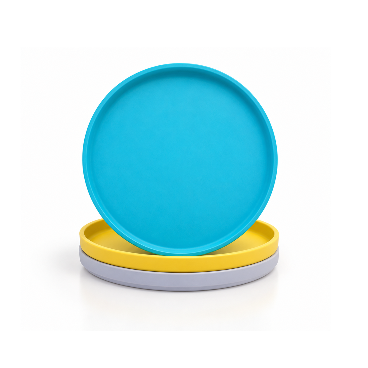 BUNDLE - Round Plate Set (3 Pack) - Coastal