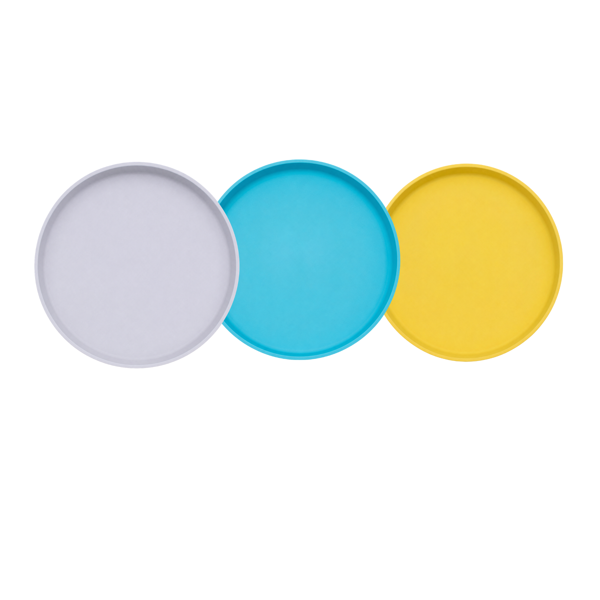 BUNDLE - Round Plate Set (3 Pack) - Coastal