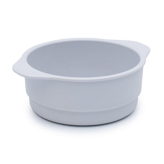 bamboo plant-based snack bowl in grey