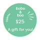 Gift Card From Bobo&boo