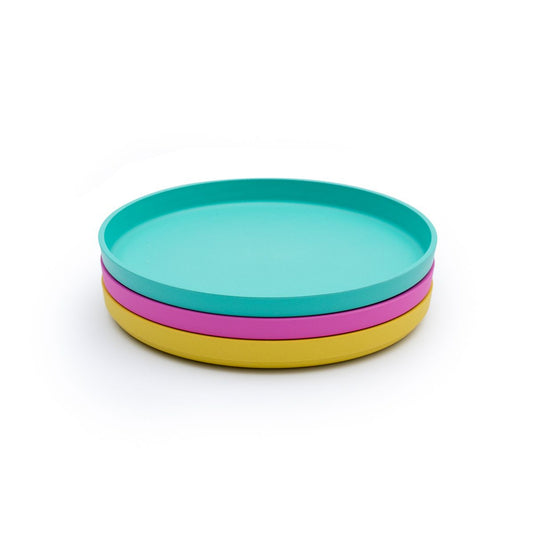 Bamboo plate 3 set