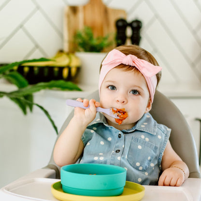 Bamboo bowl for baby food