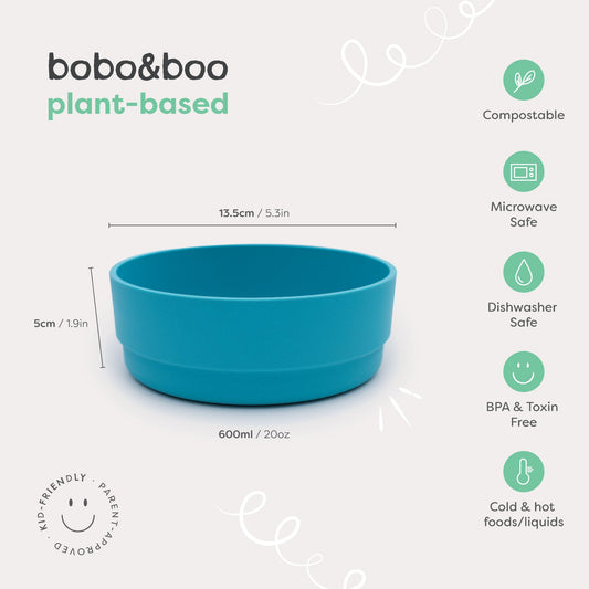 Bamboo Blue Bowl
