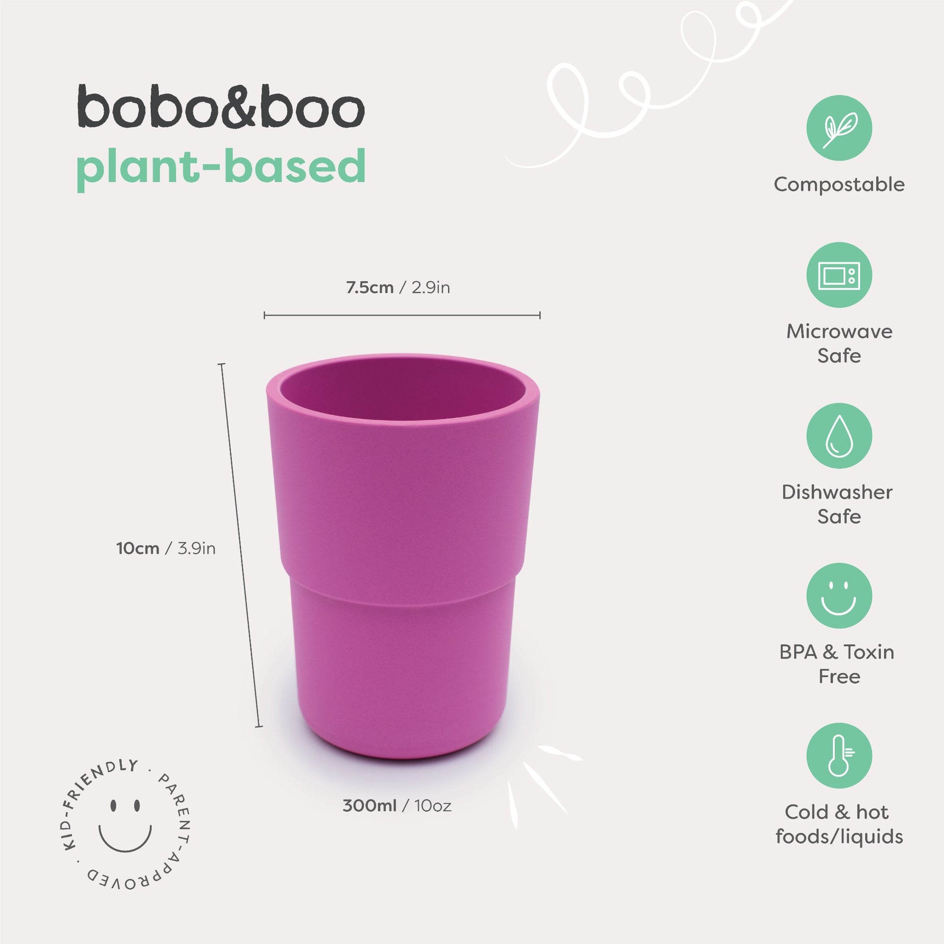 Bamboo Cups Plant Based