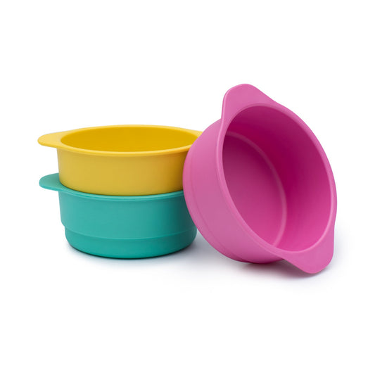 bobo&boo 3-Pack Plant-Based Snack Bowls - Tropical -