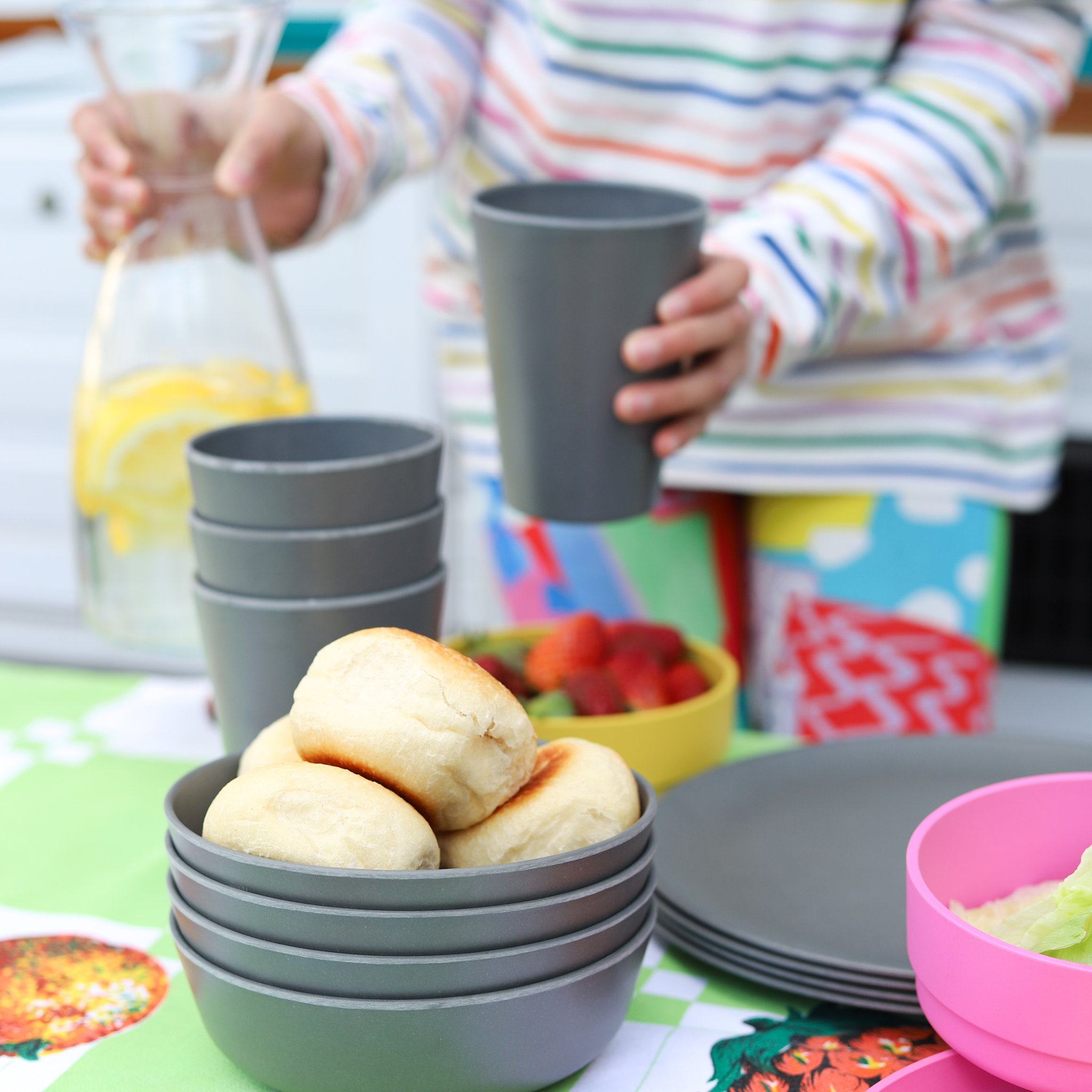 Bobo&Boo Coastal Bamboo Cups  Toddler & Kids Dishwasher Safe Cups -  bobo&boo-usa